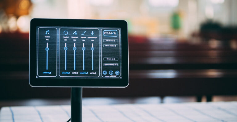 Cenze bedieningspaneel gebruiken